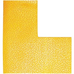 Durable Floor Markings L Shape Yellow Pack of 10