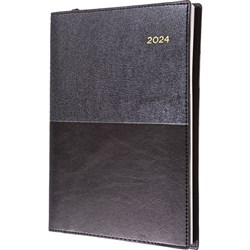 Collins Vanessa Diary A4 2 Days To Page Black