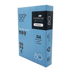 Paperline EyeCare PEFC Recycled Copy Paper A4 80gsm White Ream Of 500 Sheets