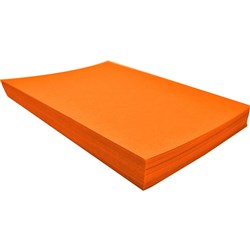 Rainbow Spectrum Board 510mmX640mm 220 gsm Orange 100 Sheets