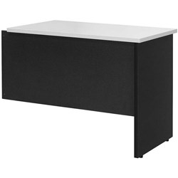 Logan Desk Return 600W x 750D x 730mmH White And Ironstone