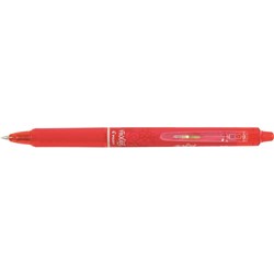 Pilot Frixion Clicker Erasable Rollerball Retractable Pen Fine 0.7mm Red