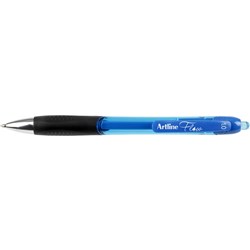Artline Flow Pen Retractable Gel Ink 1mm Blue