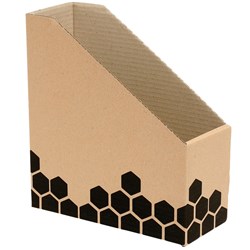 Marbig Enviro Magazine Box 104W x 254D x 280mmH Brown