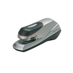 Rexel Optima Grip Electric Stapler 20 Sheet Capacity Silver And Black