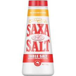 Saxa Table Salt 750g