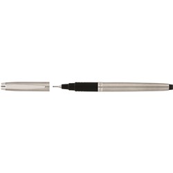 Artline Signature Silver Fineliner Pen 0.4mm Black