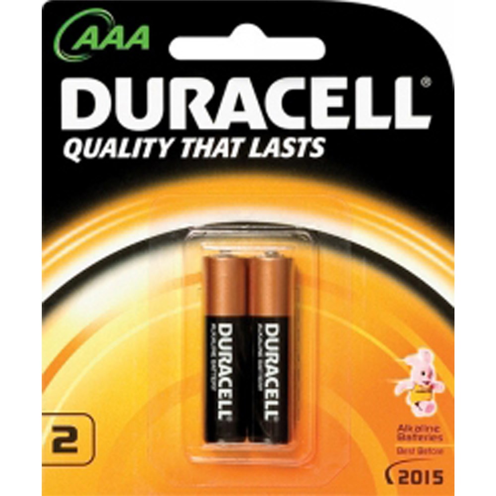 Duracell AAA 2 Pack Coppertop Alkaline Batteries