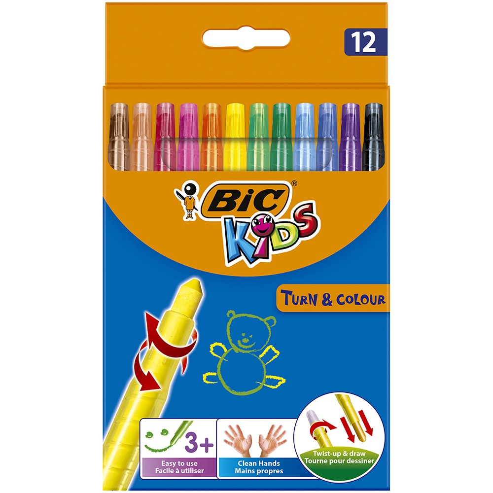 BIC Crayons in School Arts and Crafts 