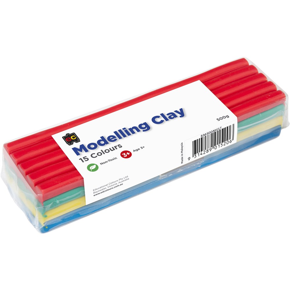 Art & Craft - EC Modelling Clay 500gm White - Your Home for Office Supplies  & Stationery in Australia