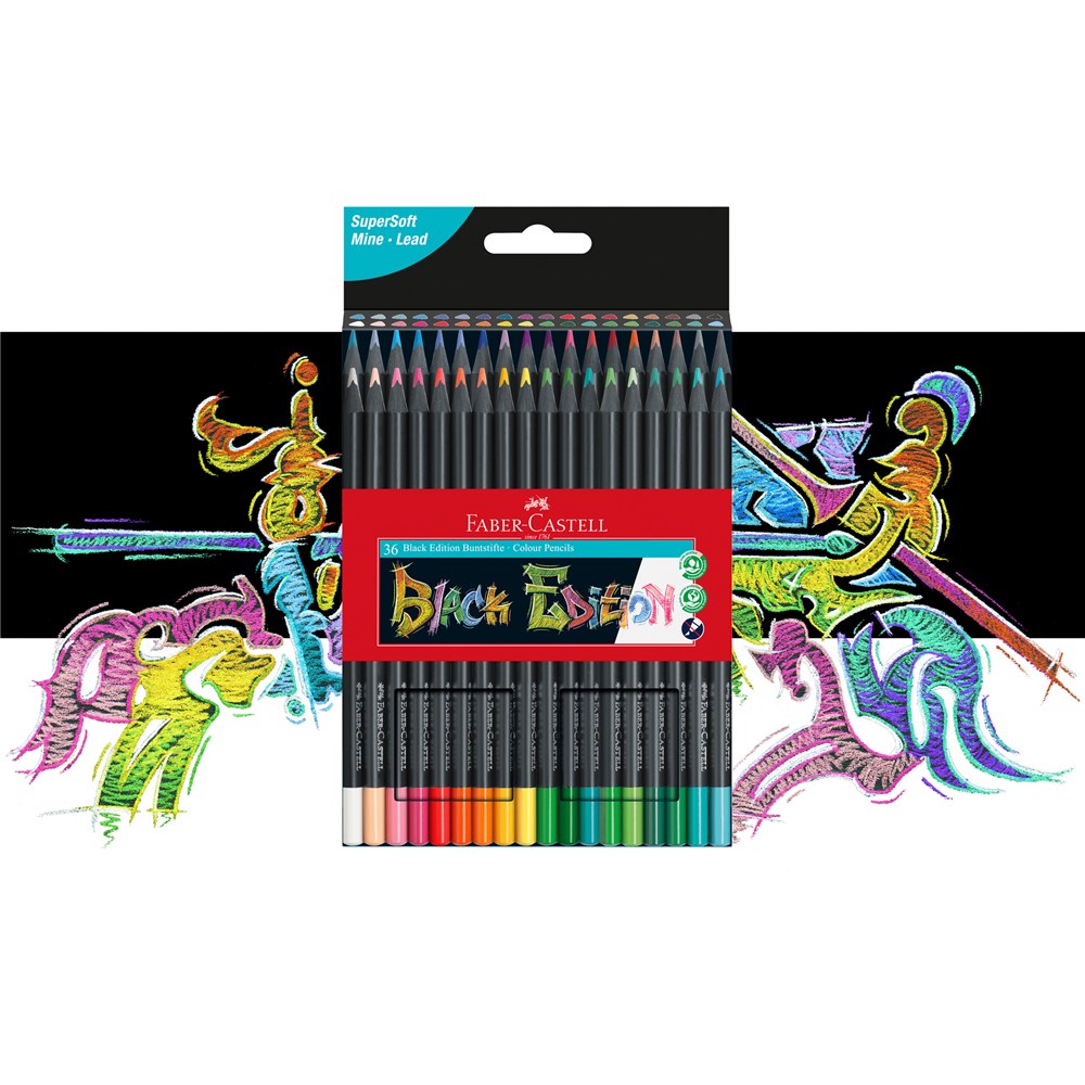 Black Edition colour pencils
