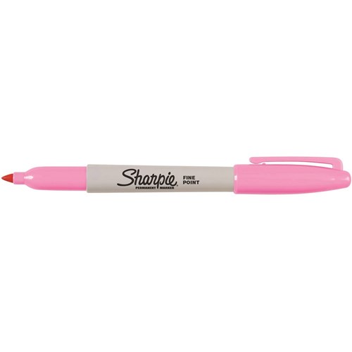 Pink on sale permanent marker