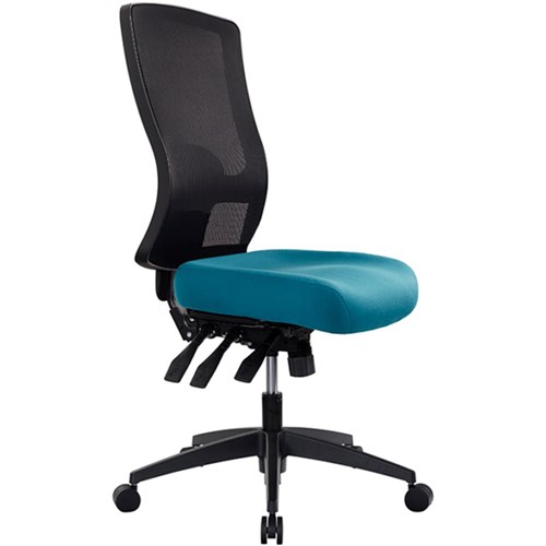 Fabric office discount chair no arms