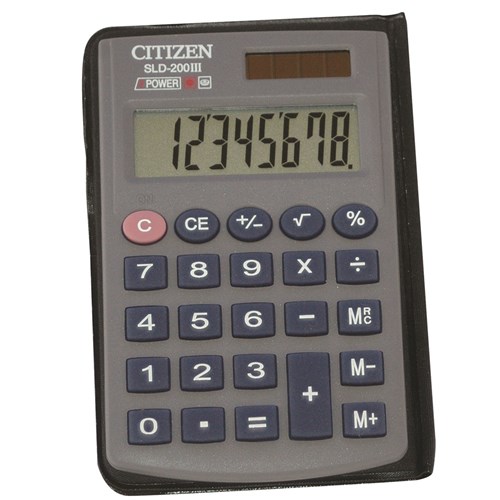 CITIZEN - Calcolatrice tascabile SLD200III - ePrice