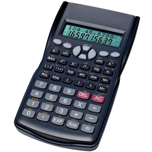 Calculators & Dictation - Jastek Scientific Calculator 10+2 Digit Black ...