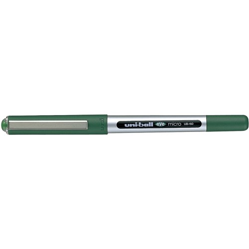 Pens Uniball UB150 Eye Micro 0.5mm Green Box 12 UB150GN