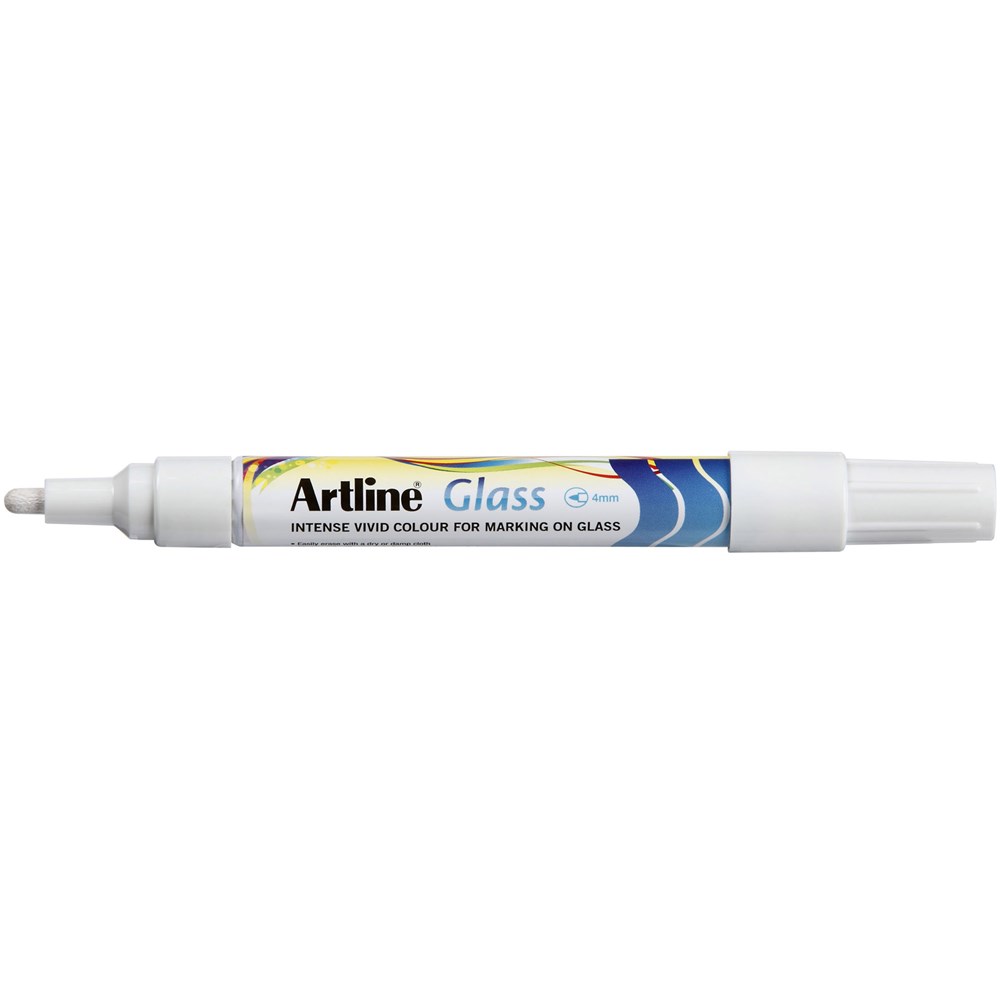 Markers & Highlighters - Artline Glass Dry Erase Marker Bullet 4mm ...